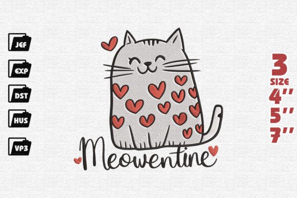 Feline Valentine Embroidery: A Designer’s Review