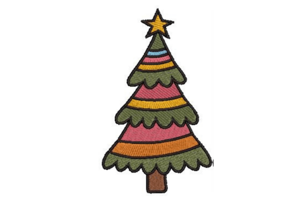 Groovy Christmas Tree Embroidery: A Retro Holiday Review