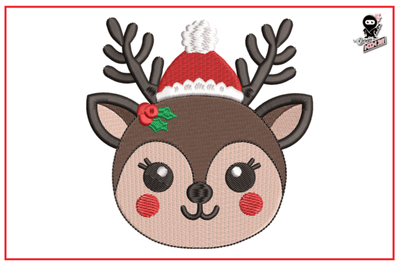Review: Baby Christmas Reindeer Embroidery Design