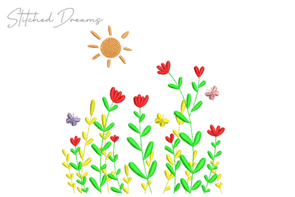 Review: Flowers Under the Sun Embroidery