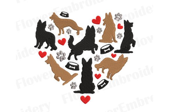Review: German Shepherd Machine Embroidery for Real Projects