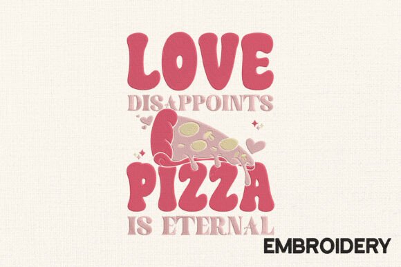Review: Pizza Disappoints Embroidery Design