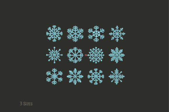Review: Snowflakes Mahcine Embroidery Design Set