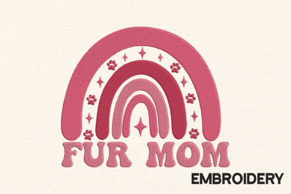 Review: Valentine Fur Mom Embroidery Design