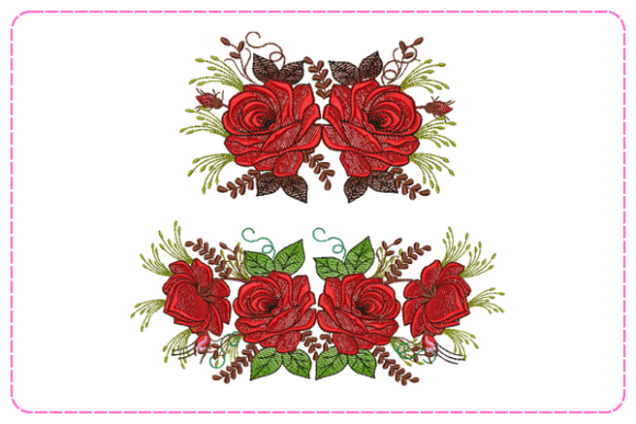 Reviewing Rose Embroidery Designs for Real Projects