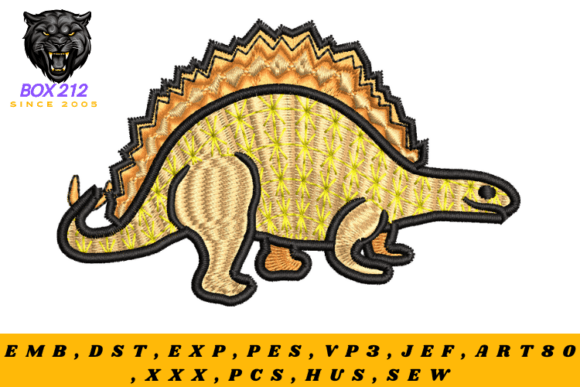 Reviewing the Dinosaur Embroidery Design for Real Projects