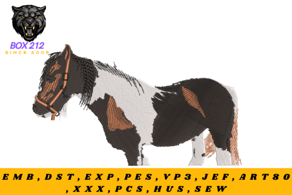 Reviewing the Horse Digital Embroidery Design
