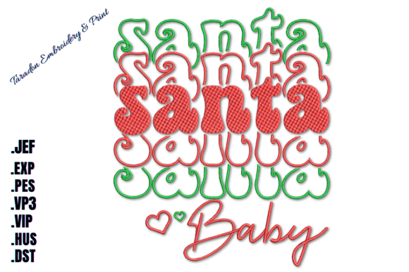 Santa Baby Machine Embroidery Design Review