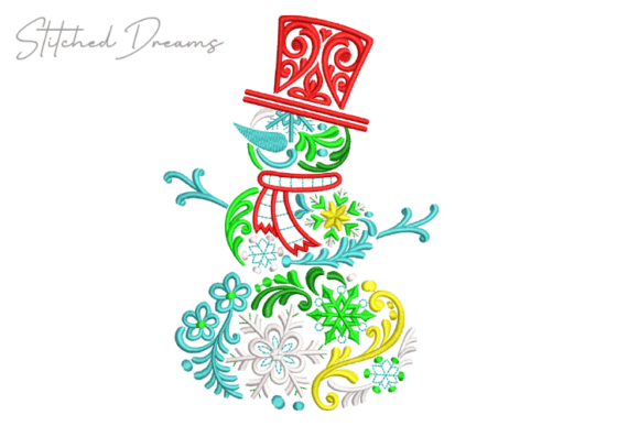 Snowman Embroidery Design Review for Craft Fairs